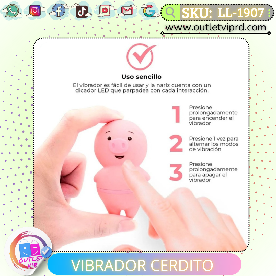 Vibrador cerdito