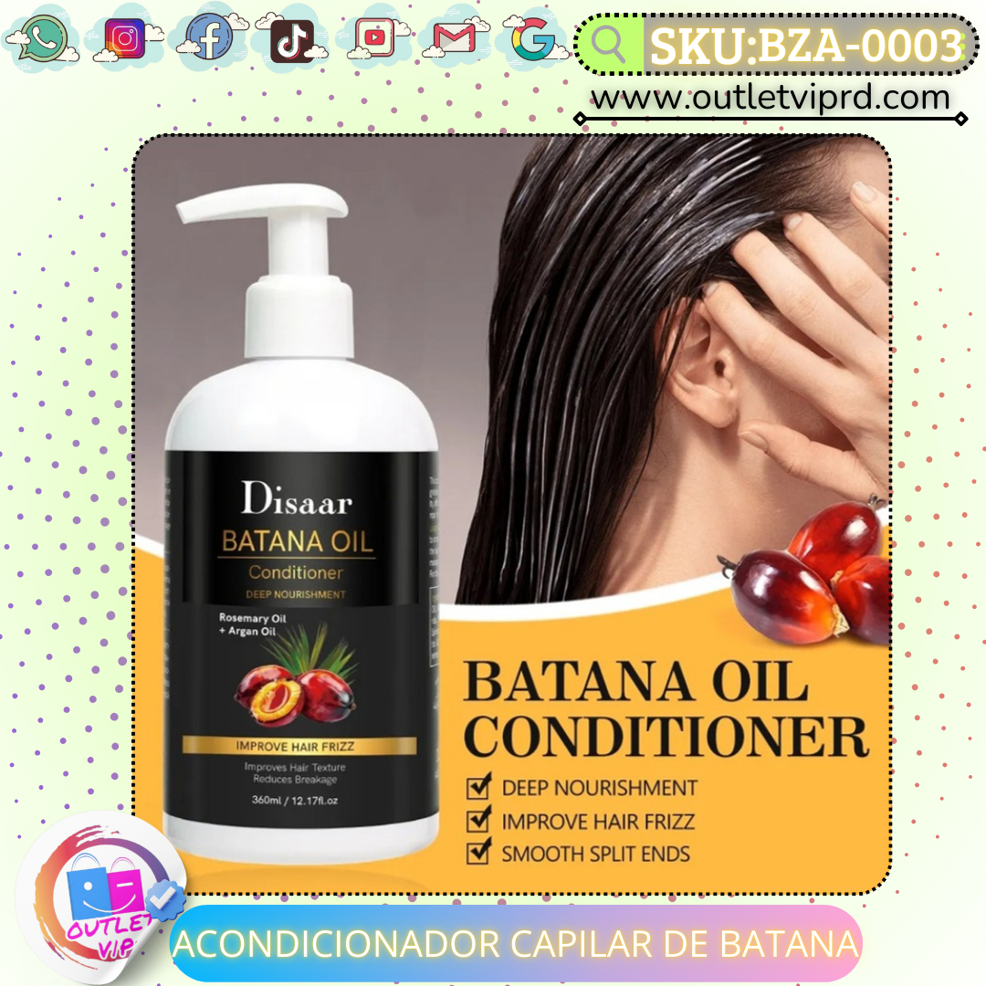 Acondicionador capilar de batana