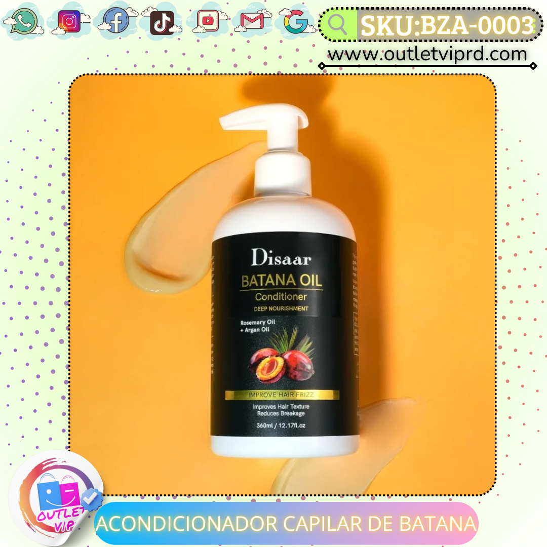 Acondicionador capilar de batana