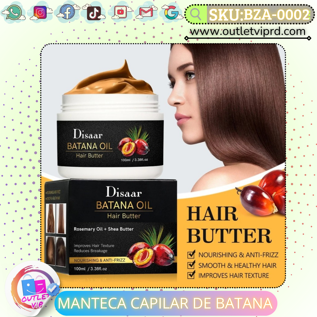Manteca capilar de batana