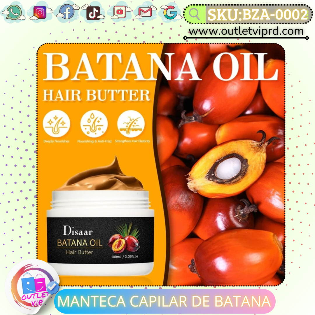Manteca capilar de batana