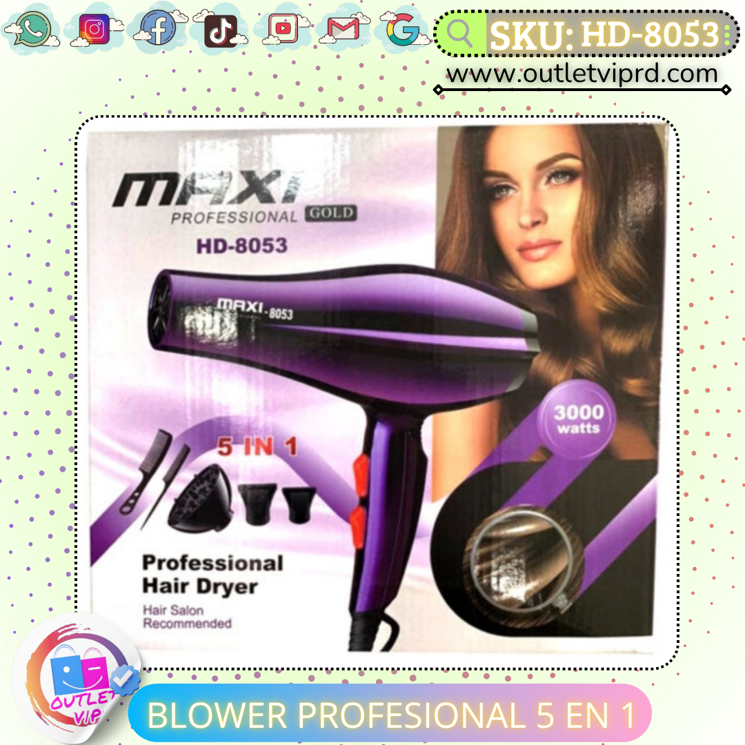 Blower profesional 5en1