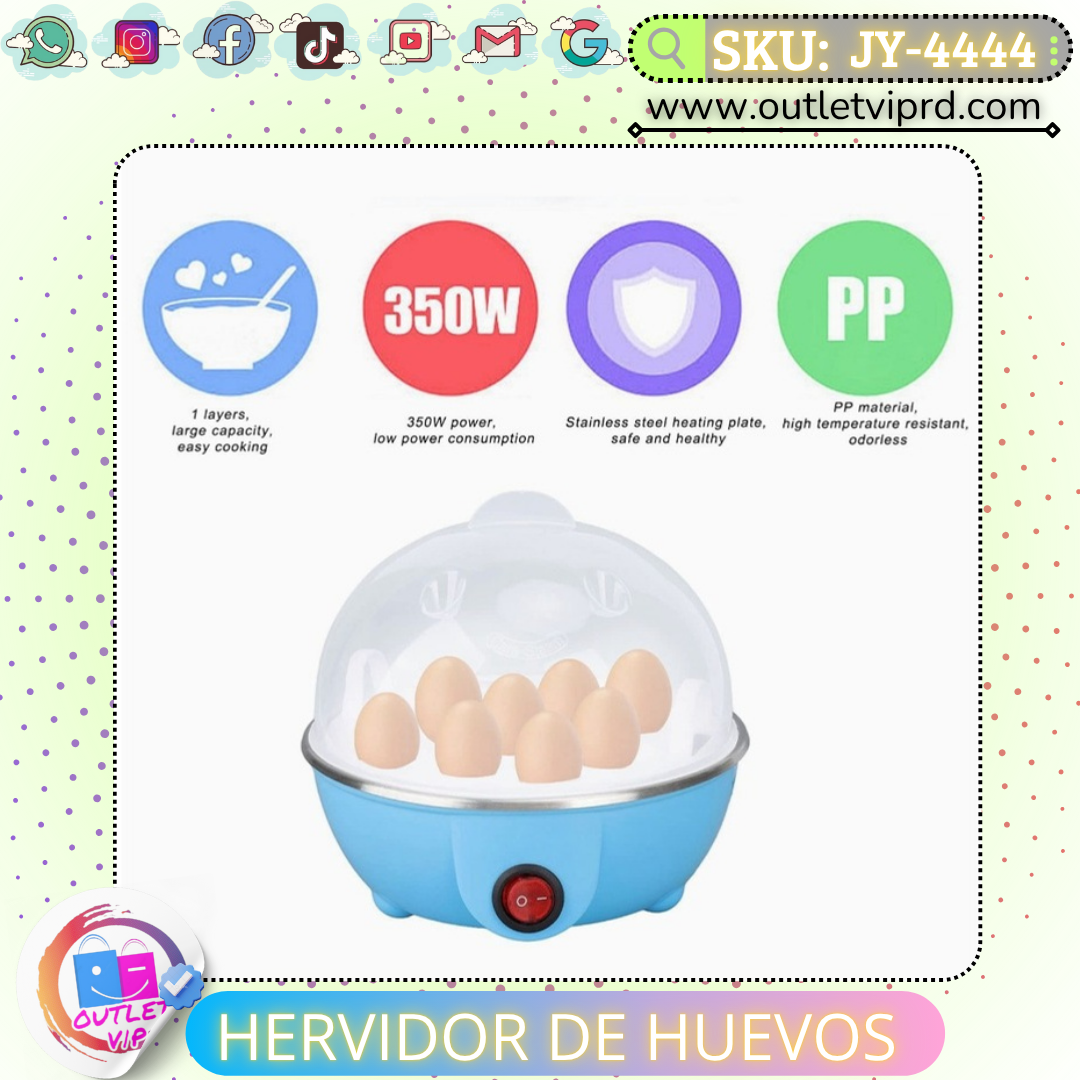 Hervidor de huevos eléctrico
