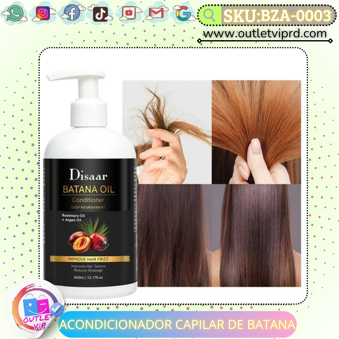 Acondicionador capilar de batana