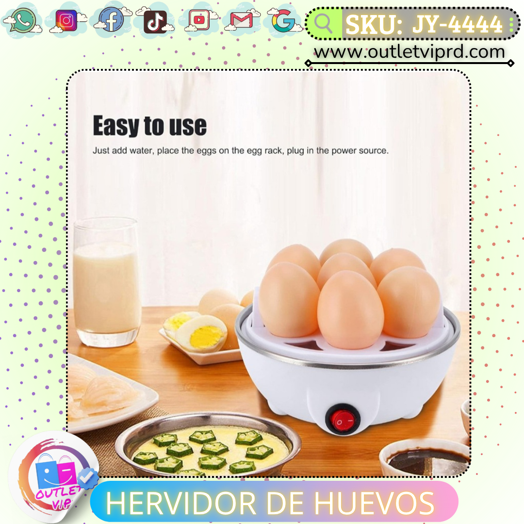 Hervidor de huevos eléctrico