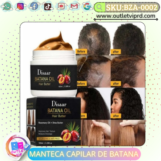 Manteca capilar de batana