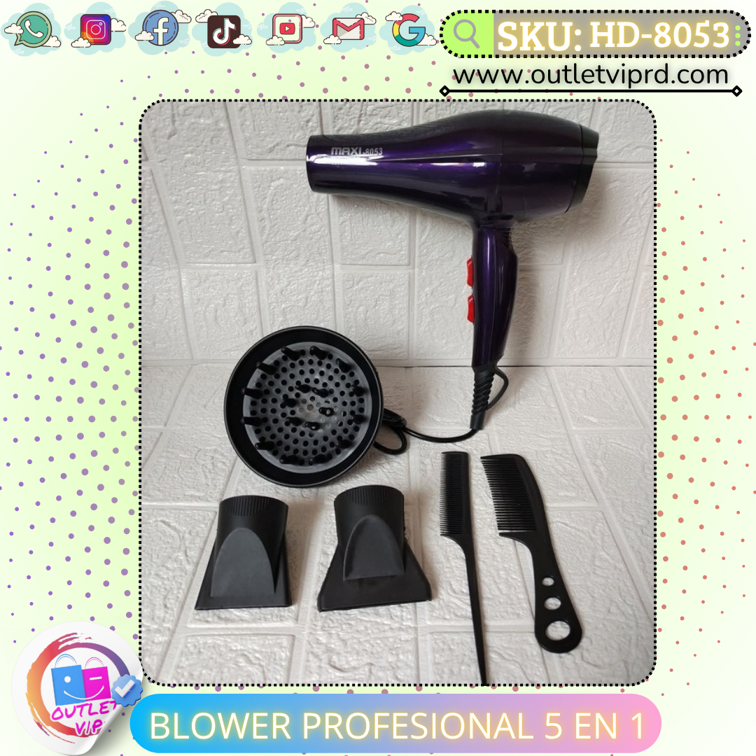 Blower profesional 5en1