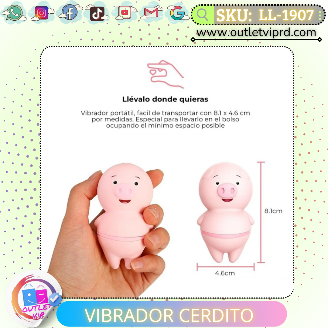 Vibrador cerdito