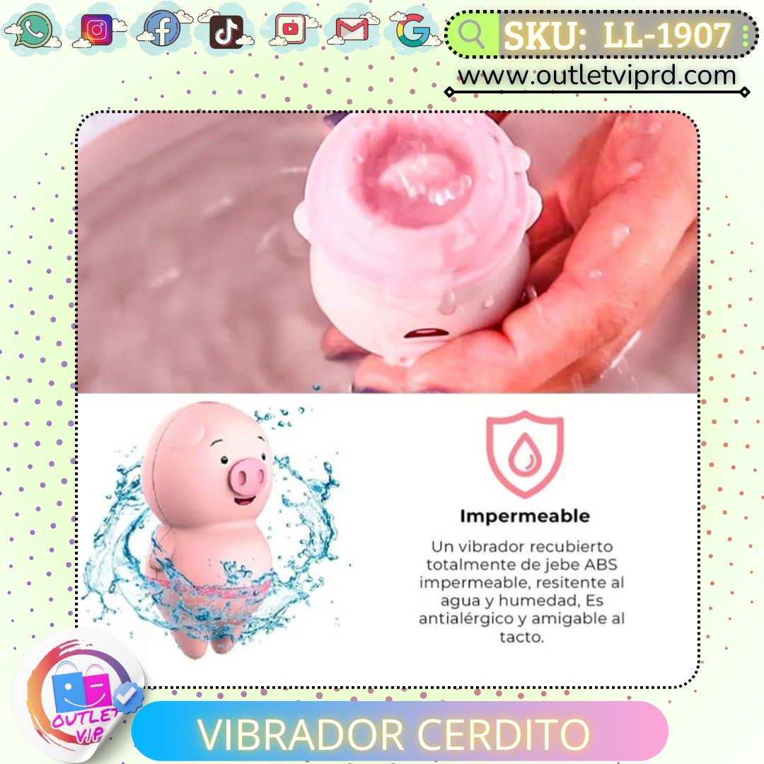 Vibrador cerdito