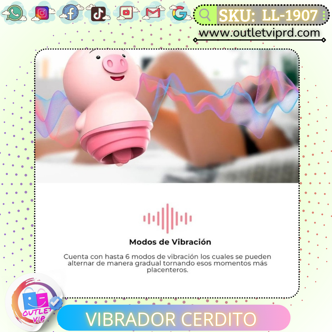 Vibrador cerdito
