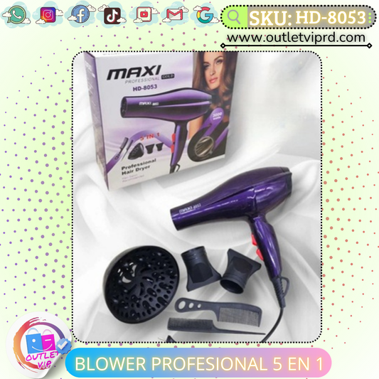 Blower profesional 5en1